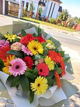 Букет цветов из:  Герберы #REPLACE_PRED# Инте