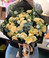 Букет цветов из:  Розы и Лизиантусы #REPLACE_PRED# Инте